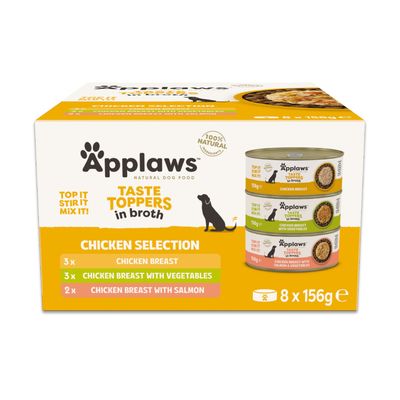 Pakiet mieszany Applaws Taste Toppers, 8 x 156 g
