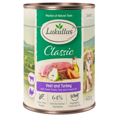 Lukullus Naturkost Senior, 6 x 400 g