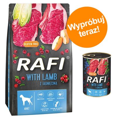 Pakiet mieszany Rafi Adult, 10 kg + 24 x 400 g