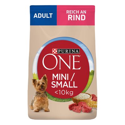 Purina One Mini Adult, wołowina i ryż