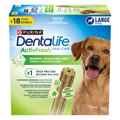 PURINA Dentalife Active Fresh, codzienna pielęgnacja zębów dla dużych psów