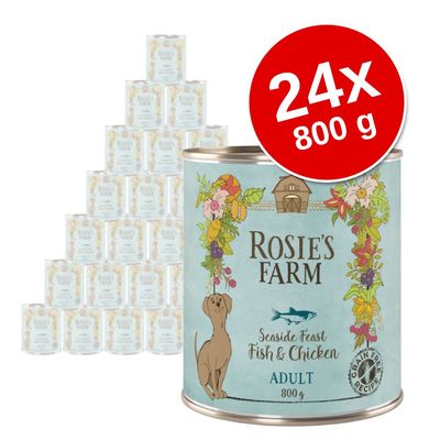 Megapakiet Rosie's Farm Adult, 24 x 800 g