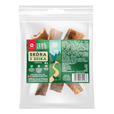 Maced, skóra z dzika