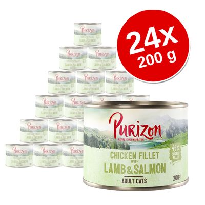 Purizon Original, 24 x 200 g, bez zbóż