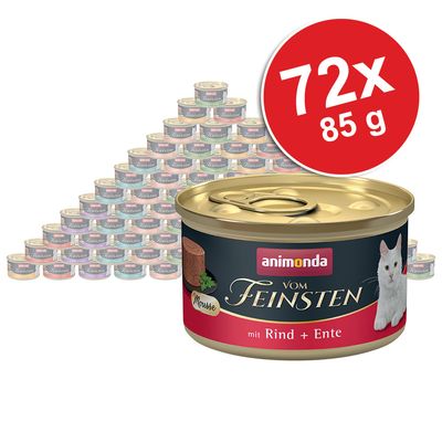 Megapakiet animonda vom Feinsten Adult, 72 x 85 g