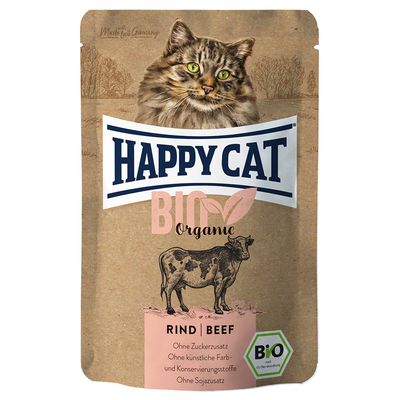 Happy Cat Bio w saszetkach, 6 x 85 g