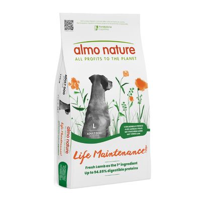 Almo Nature Adult Large, jagnięcina z ryżem