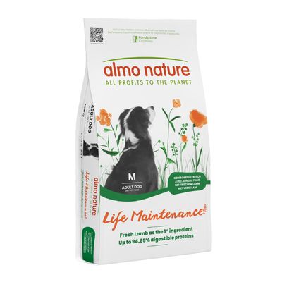 Almo Nature Adult Medium, jagnięcina z ryżem