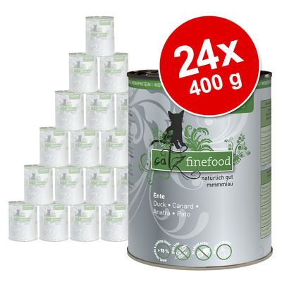Pakiet mieszany catz finefood karma mokra monoproteinowa zooplus, 24 x 400 g