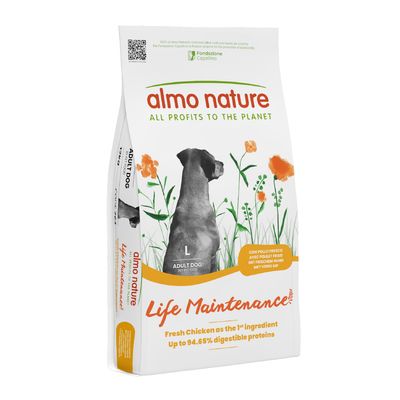 Almo Nature Adult  Large, kurczak z ryżem