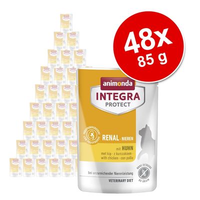 Megapakiet animonda Integra Protect Adult, nerki, 48 x 85 g