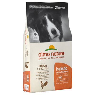 Almo Nature Adult Medium, kurczak z ryżem