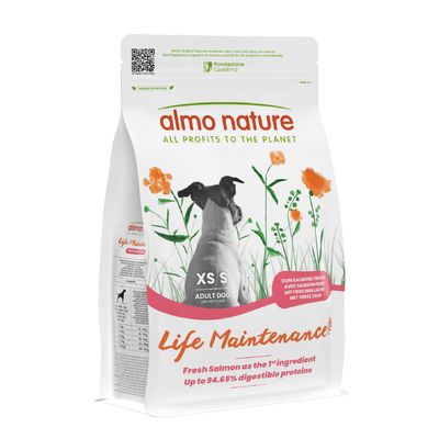 Almo Nature Life Maintenance Adult Small, łosoś z ryżem