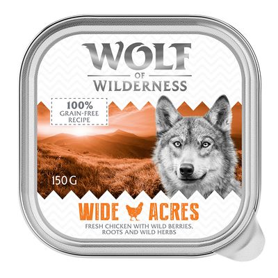Wolf of Wilderness Monoprotein Adult, tacki 6 x 150 g