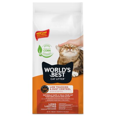 World's Best Cat Litter Low-Tracking, żwirek zbrylający się