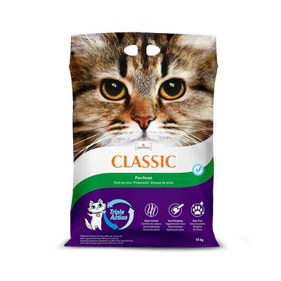 Intersand Classic żwirek dla kota, o zapachu lasu sosnowego