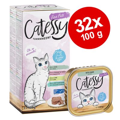 Catessy mix w miseczkach, 32 x 100 g