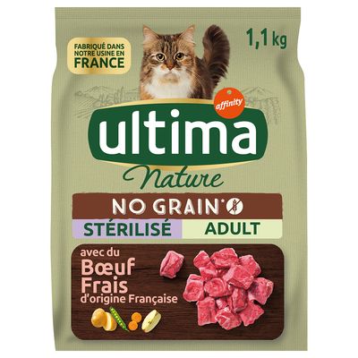 Ultima Nature No Grain Sterilized, wołowina