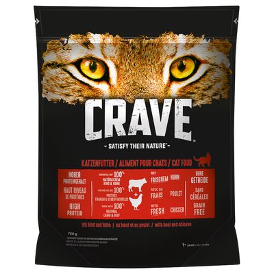 Crave karma sucha dla kota, wołowina i kurczak