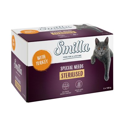 Smilla Sterilised w tackach, 6 x 100 g
