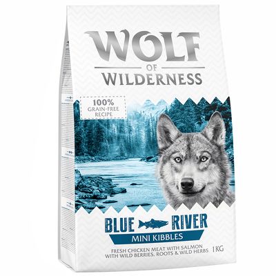 Wolf of Wilderness Mini "Blue River", łosoś