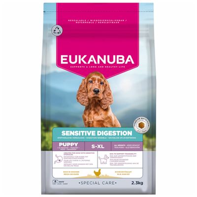 Eukanuba Special Care Sensitive Digestion Puppy, kurczak i indyk