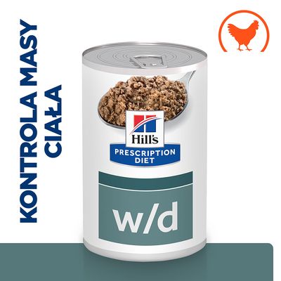 Hill's Prescription Diet w/d Diabetes Care, kurczak