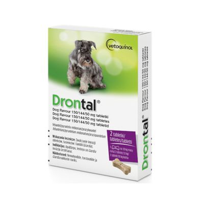 Drontal, tabletki na pasożyty i robaki dla psów