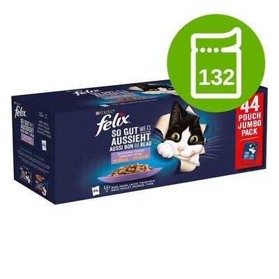 Megapakiet Felix Fantastic w galarecie, So gut wie es aussieht, 132 x 85 g
