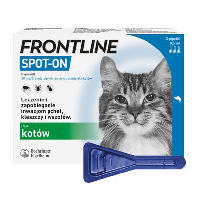 Frontline Spot-on dla kotów