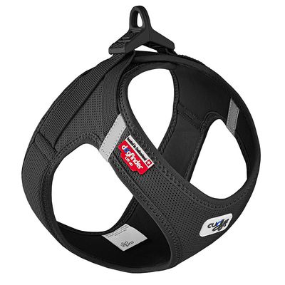 Szelki Curli Vest Clasp Air-Mesh, czarne
