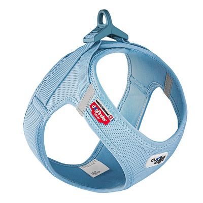Szelki Curli Vest Clasp Air-Mesh, błękitne