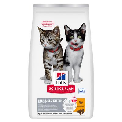 Hill's Science Plan Sterilised Kitten <1, kurczak