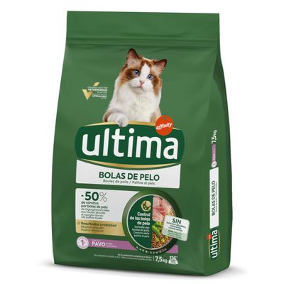 Ultima Cat Hairball, indyk i ryż