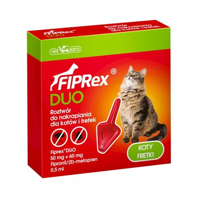 Fiprex DUO Spot-on dla kotów