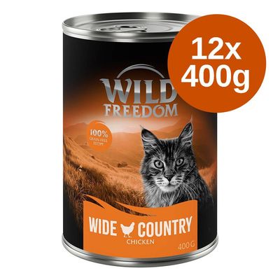 Korzystny pakiet Wild Freedom Adult, 12 x 400 g - bez zbóż