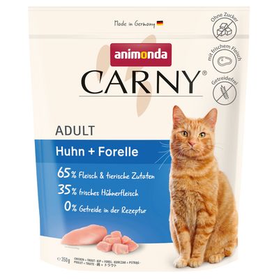 animonda Carny Adult, kurczak z pstrągiem