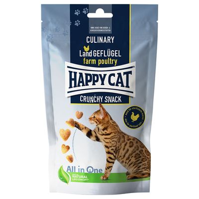 Happy Cat Culinary Crunchy Snack, drób