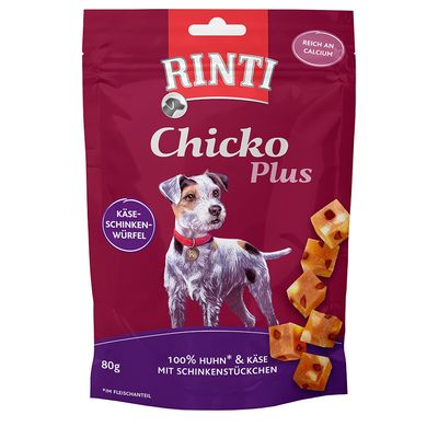 RINTI Chicko Plus, ser i kawałki szynki