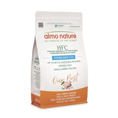 Almo Nature HFC Adult Sterilized, kurczak