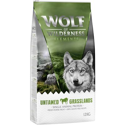 Wolf of Wilderness Monoprotein Sensitive "Untamed Grasslands", konina - bez zbóż