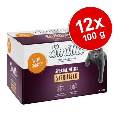Pakiet Smilla Sterilised w tackach, 12 x 100 g