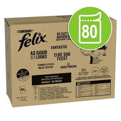 Megapakiet Felix w galarecie, So gut wie es aussieht, 80 x 85 g
