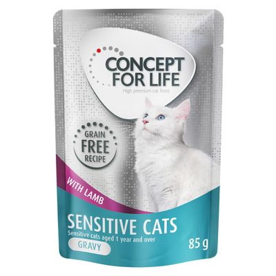 Concept for Life Sensitive Cats w sosie, jagnięcina - bez zbóż