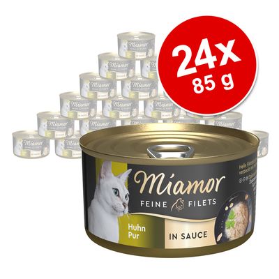 Miamor Feine Filets w sosie, 24 x 85 g