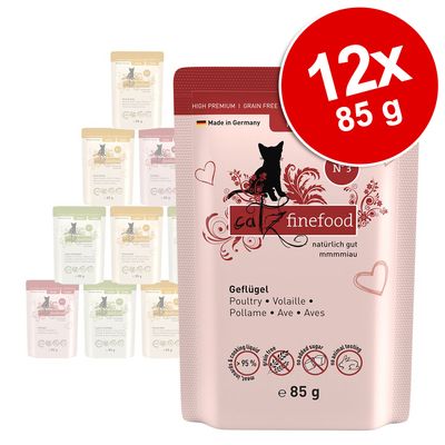 catz finefood Kitten, 12 x 85 g