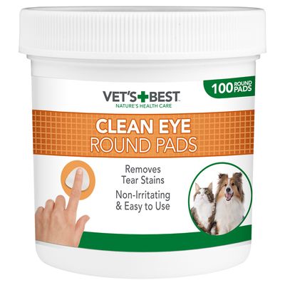 Vet's Best® Clean, płatki pod oczy dla psów i kotów