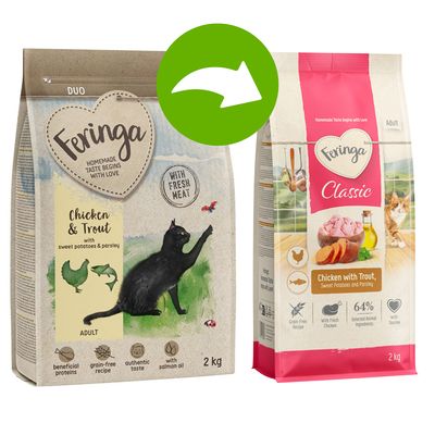 Feringa Adult Duo, kurczak z pstrągiem