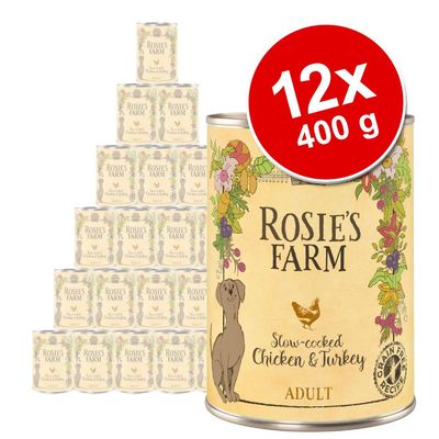 Pakiet Rosie's Farm Adult, 12 x 400 g