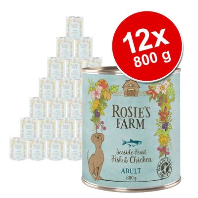 Pakiet Rosie's Farm Adult, 12 x 800 g